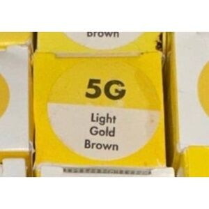 Paul Mitchell The Color g gold series 5g hair care color